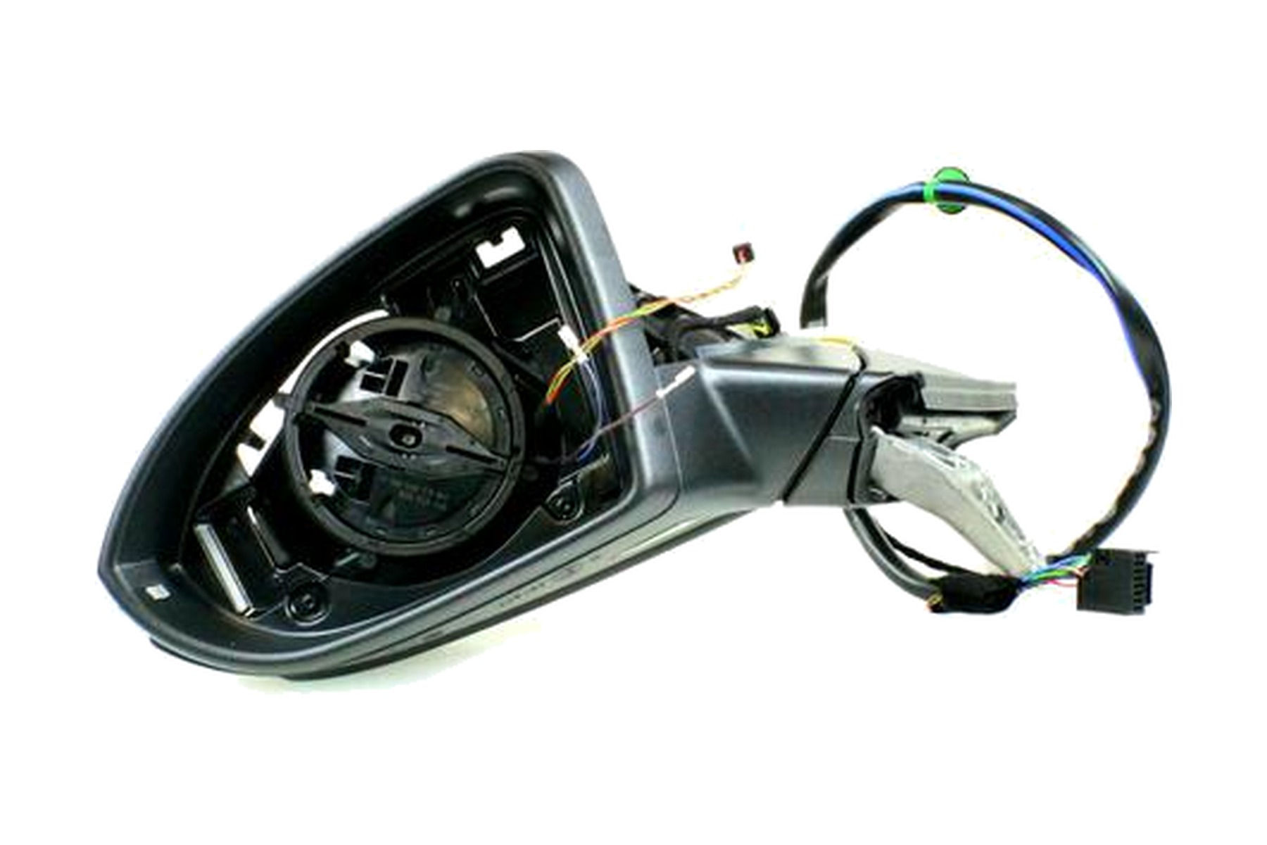 Espelho Retrovisor Preto Esquerdo (Motorista) Elétrico VW 5G1857507DM9B9