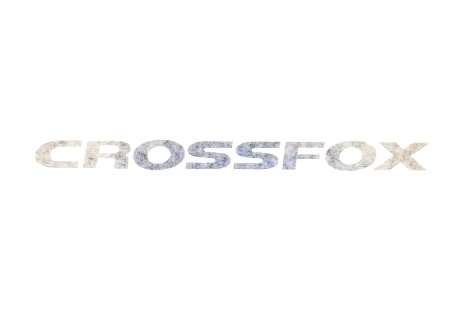 Adesivo de Tampa de Porta-malas Cross Fox Preto VW 5Z0853687M9B9