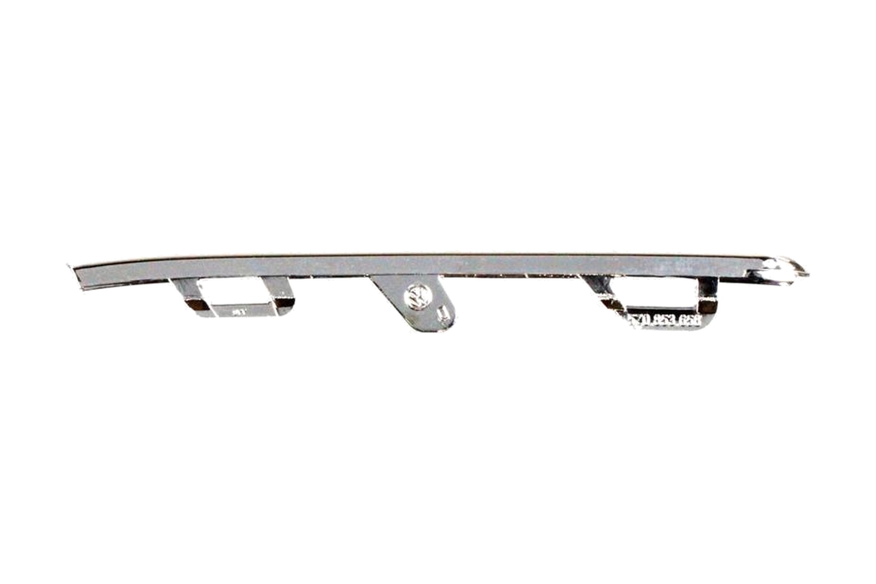 Friso de Moldura de Farol de Milha Cromado Brilhante Direito (Passageiro) Dianteiro VW 5Z0853658739