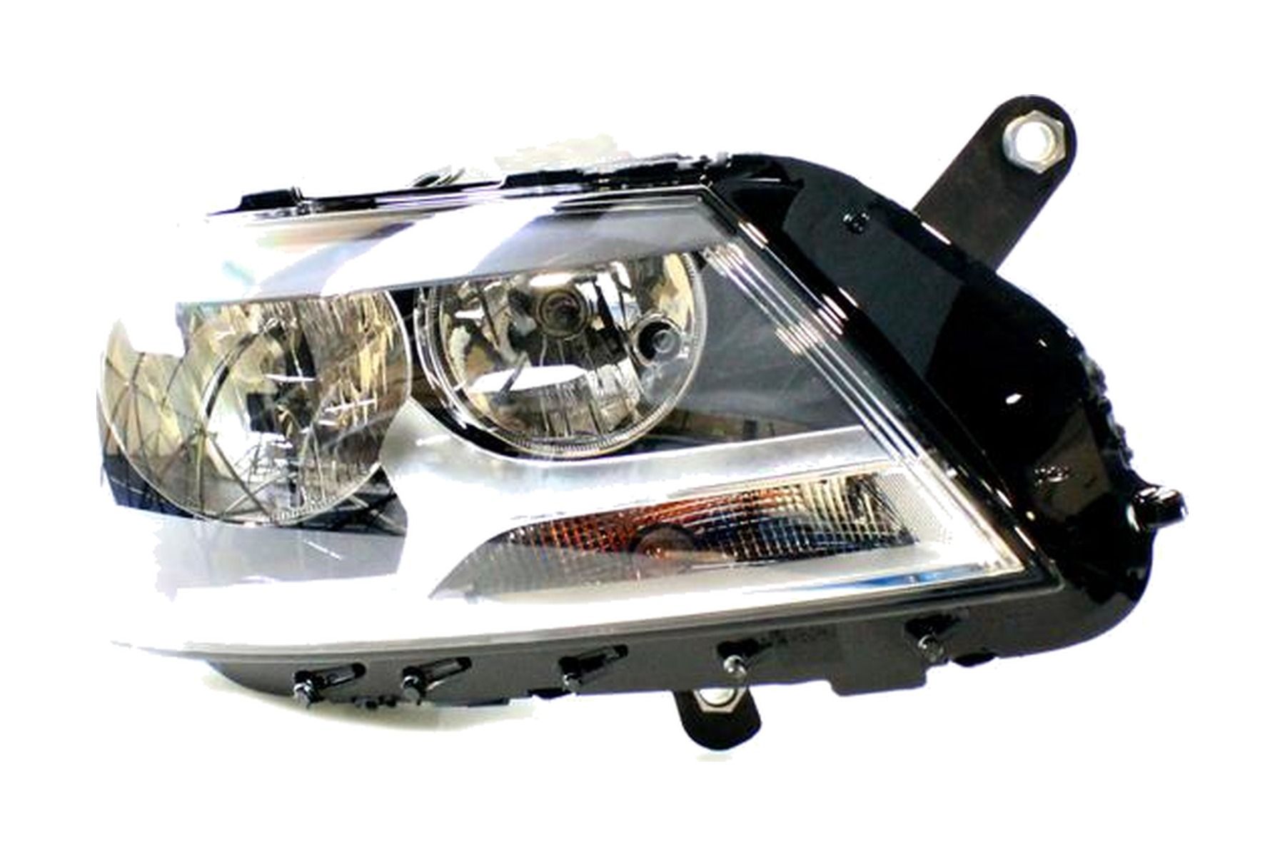 Farol Direito (Passageiro) Máscara Negra VW 3AB941006 - Imagem 4