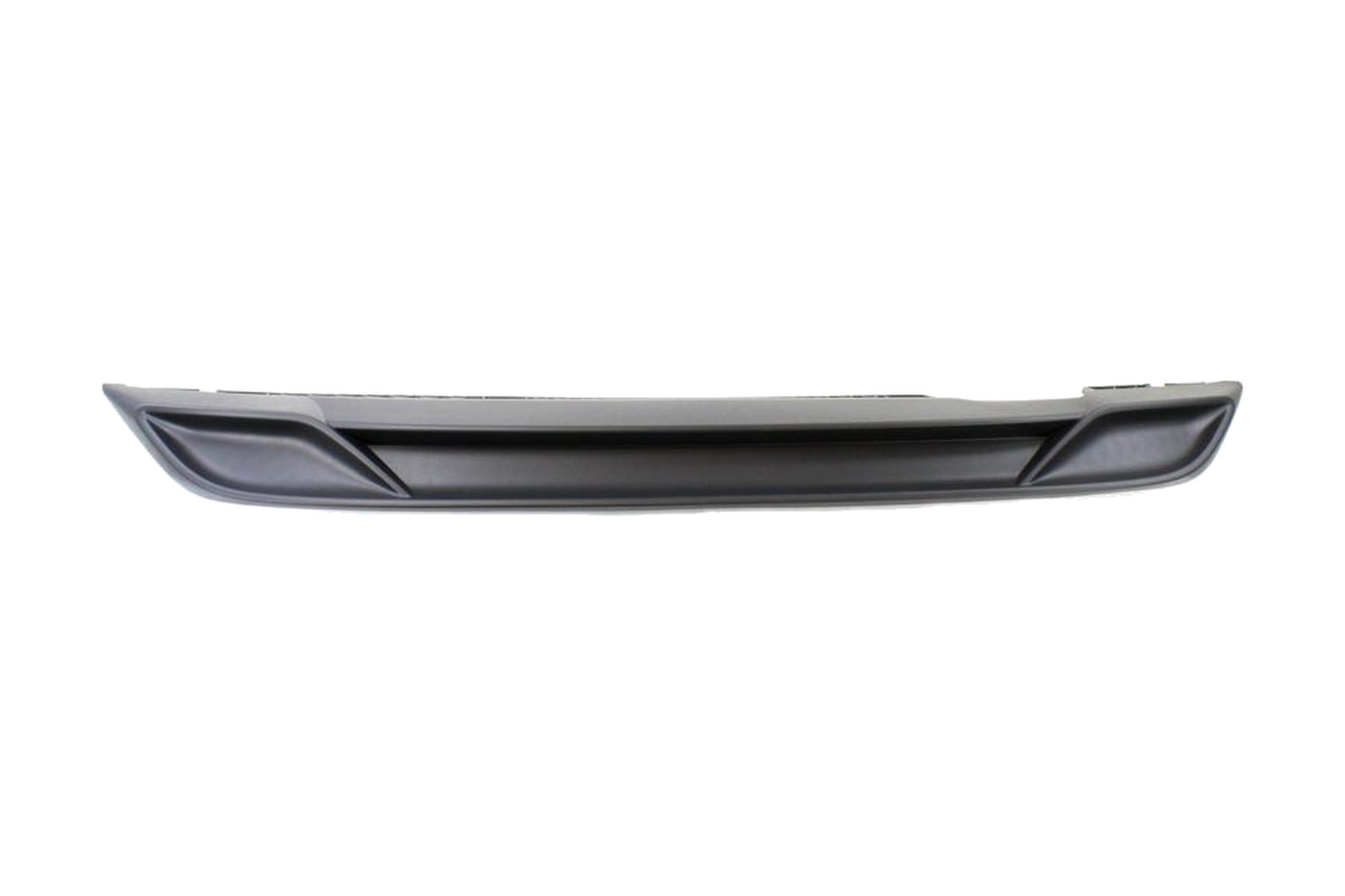 Spoiler Difusor de Para-choque Traseiro Central Preto Texturizado VW 6EA807568B9B9