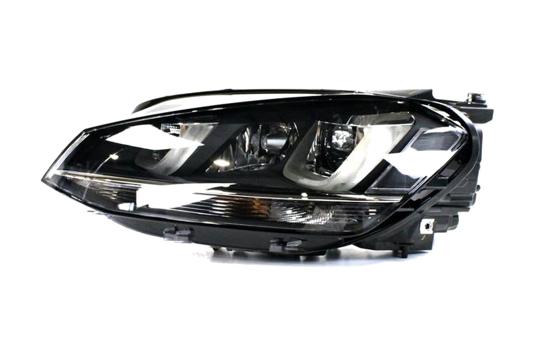 Farol Máscara Negra LED Xenon Esquerdo (Motorista) VW 5GM941753B - Imagem 2