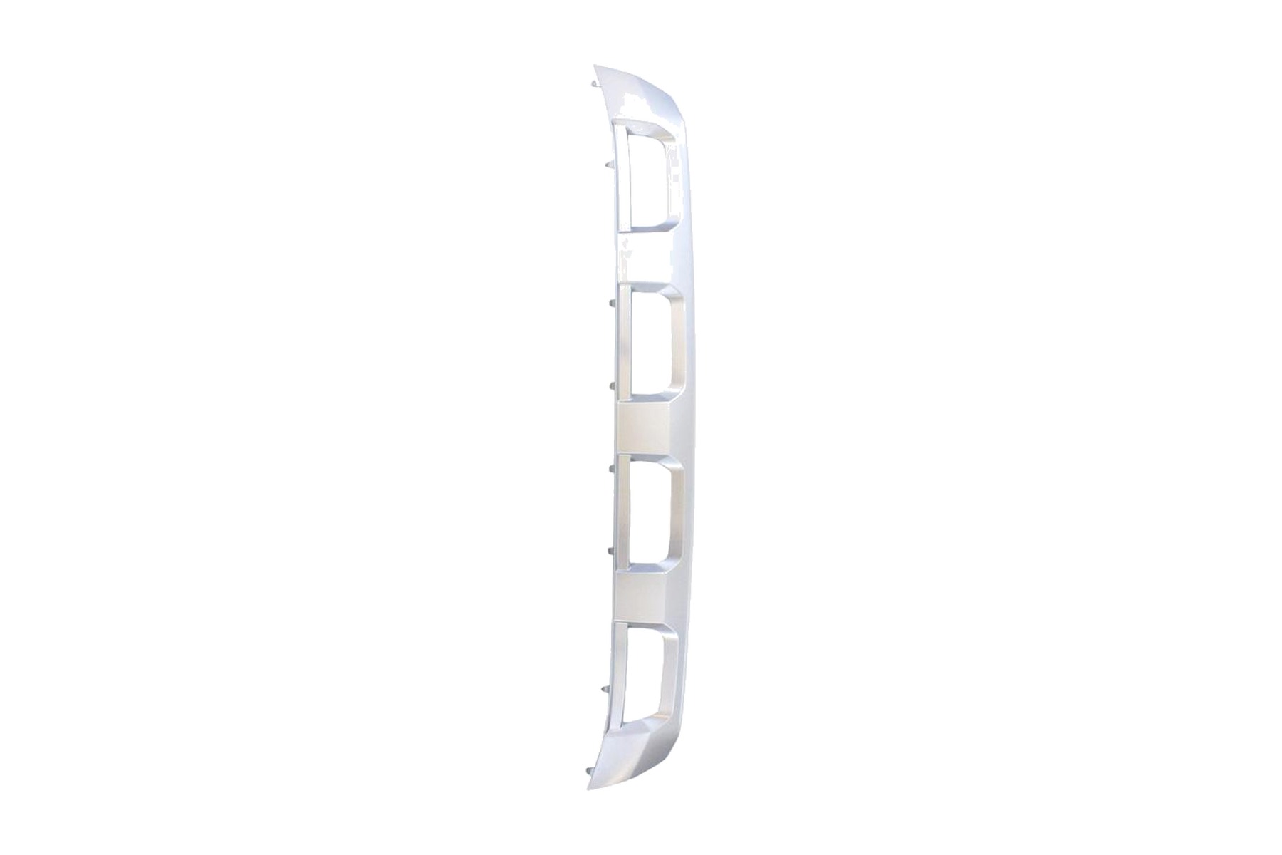 Spoiler Difusor de Para-choque Prata Fosco Dianteiro Central VW 1SB806333AEL7 - Imagem 2