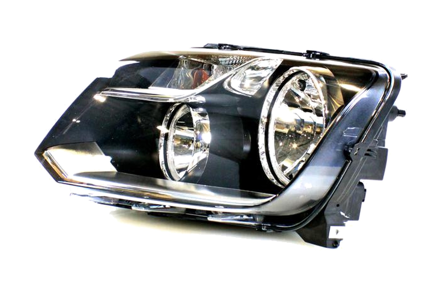Farol Máscara Negra Esquerdo (Motorista) VW 2H1941015AA - Imagem 3