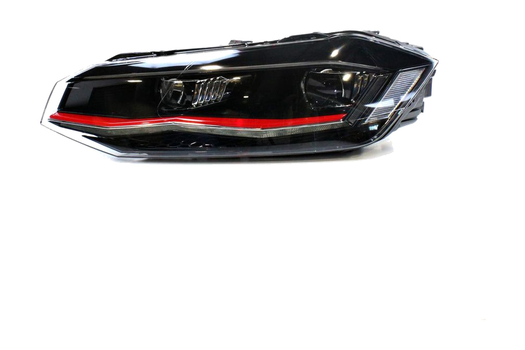 Farol Máscara Negra LED Esquerdo (Motorista) VW 2G1941773A