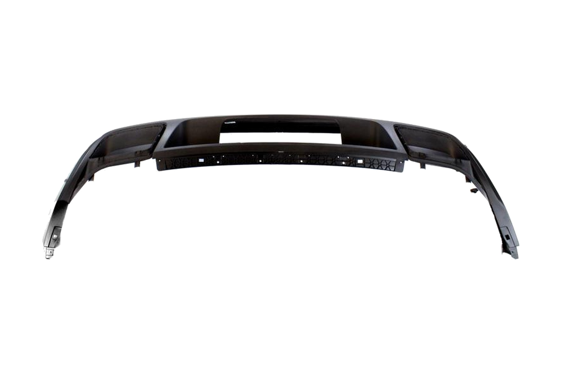 Spoiler Difusor de Para-choque Traseiro Central Preto Texturizado VW 5NN807521F9B9