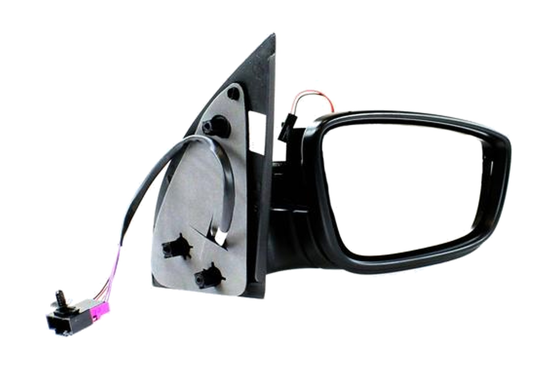 Espelho Retrovisor Preto Direito (Passageiro) Elétrico VW 5U1857508H1NN - Imagem 23