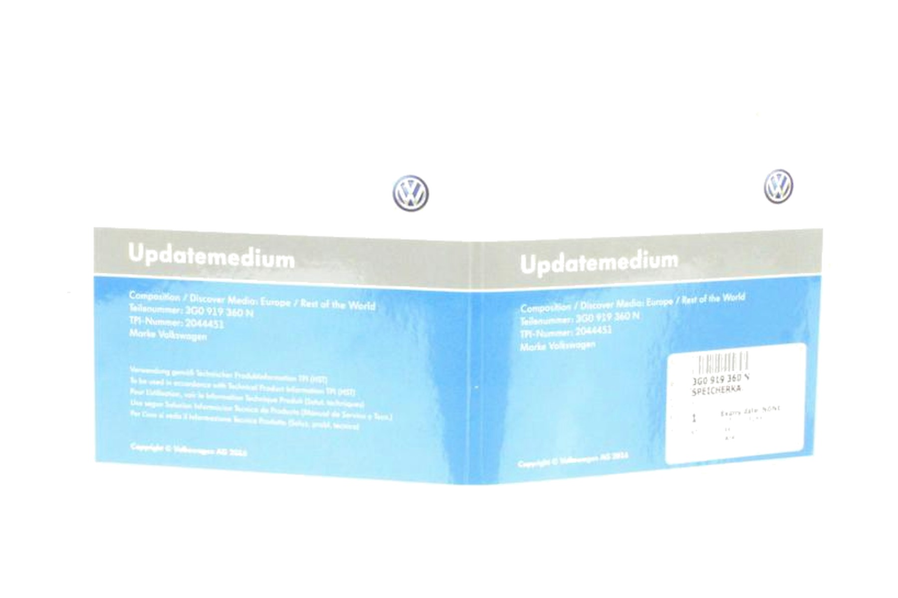 Cartão de Memória SD VW 3G0919360N - Imagem 4