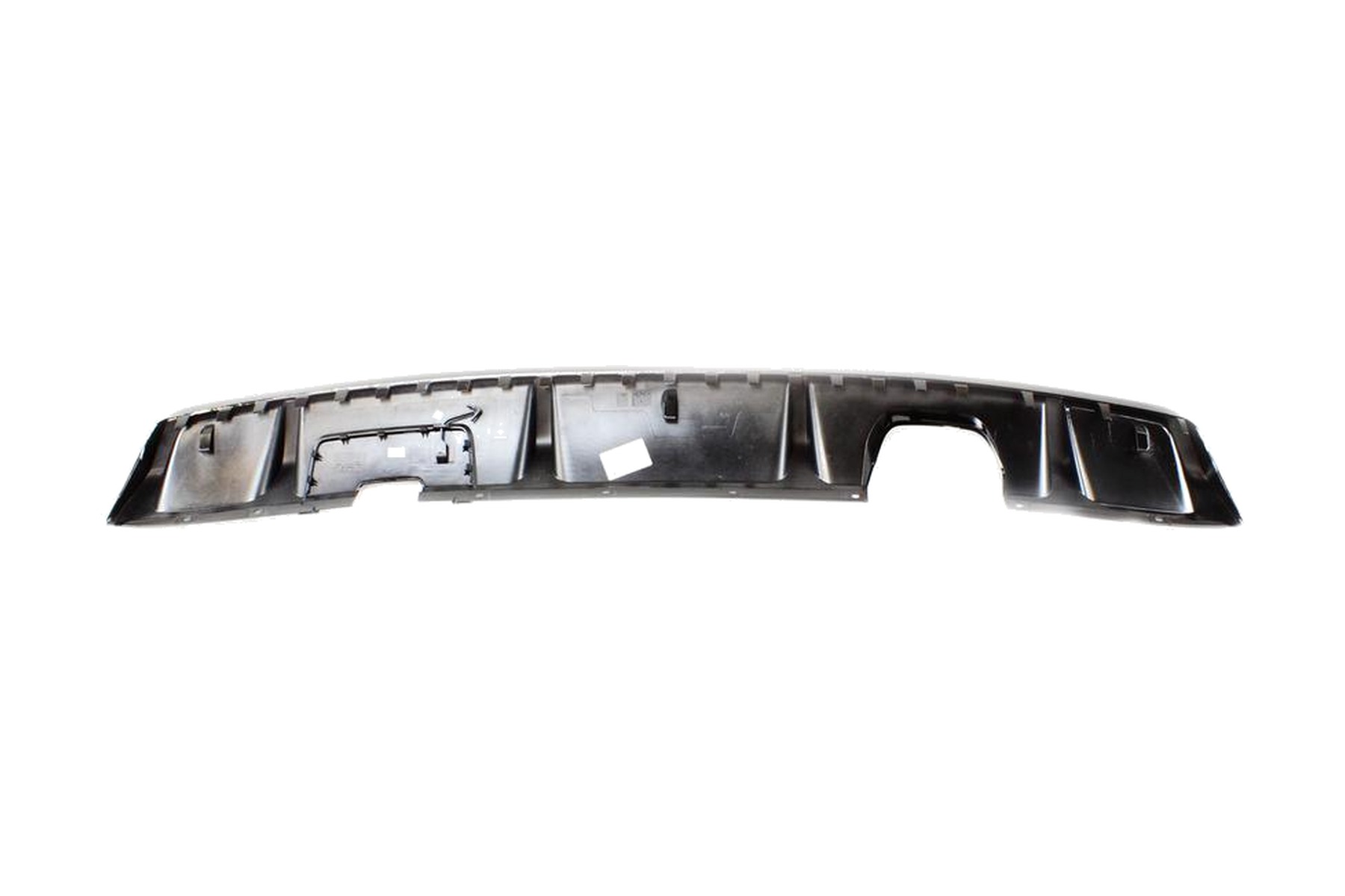 Spoiler Difusor de Para-choque Traseiro Central Preto Brilhante VW 5Z6807433E041 - Imagem 4
