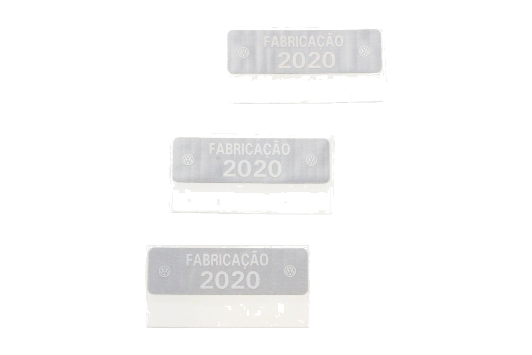 Etiqueta de Fabricação de Veículo VW 5U0010014E - Imagem 2