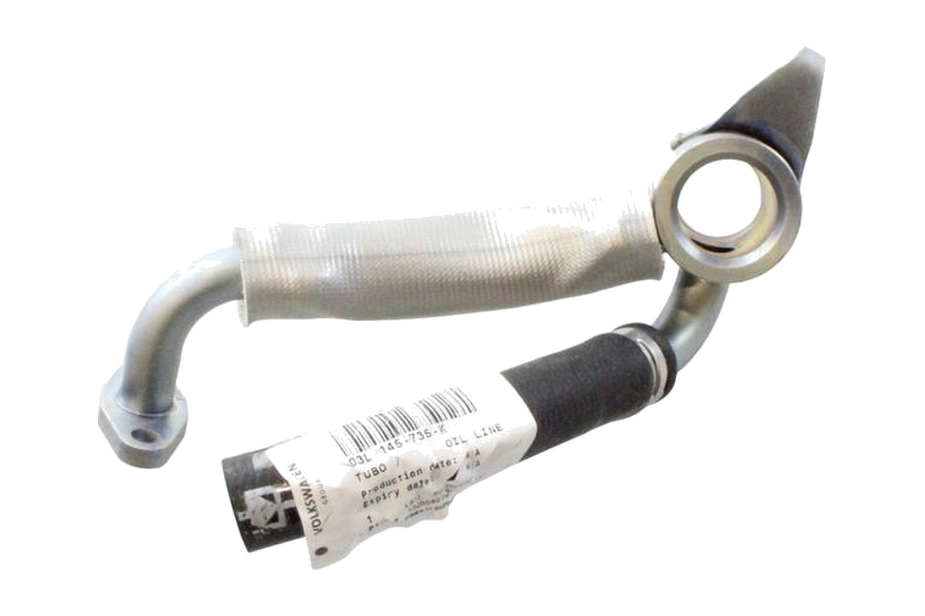 Tubo de Retorno de Óleo de Turbo VW 03l145735k - Imagem 2