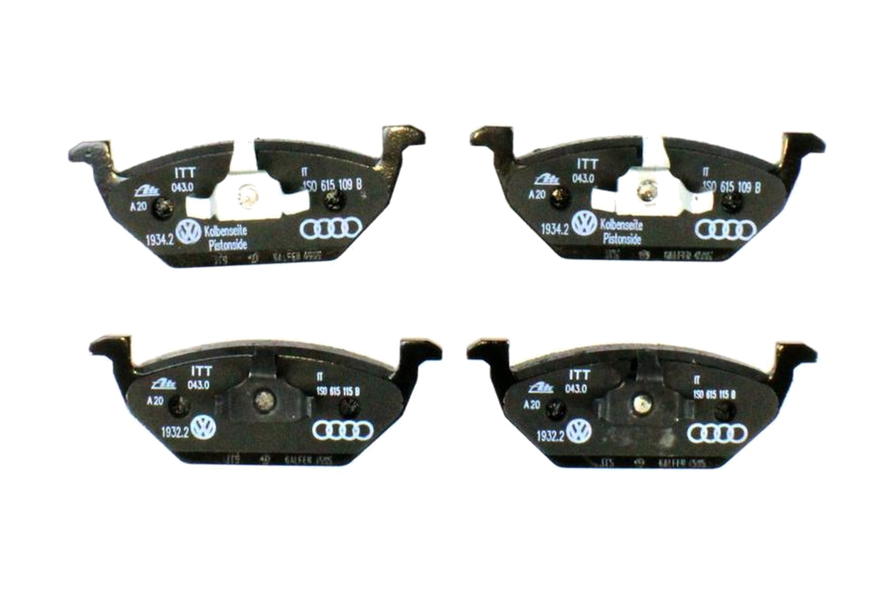 Pastilha de Freio Dianteiro VW 1S0698151A - Imagem 4