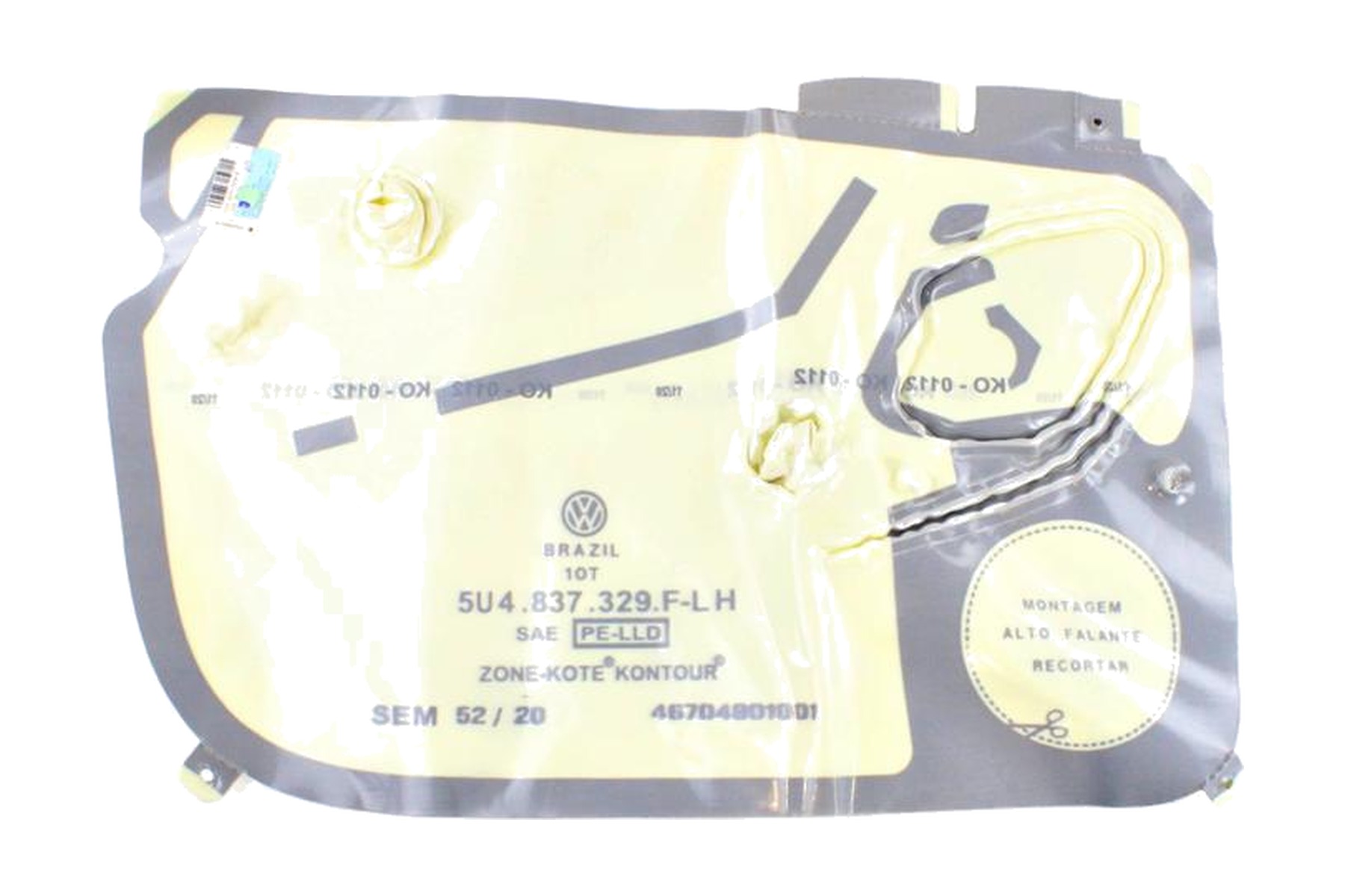 Capa de Proteção de Porta VW 5U4837329F