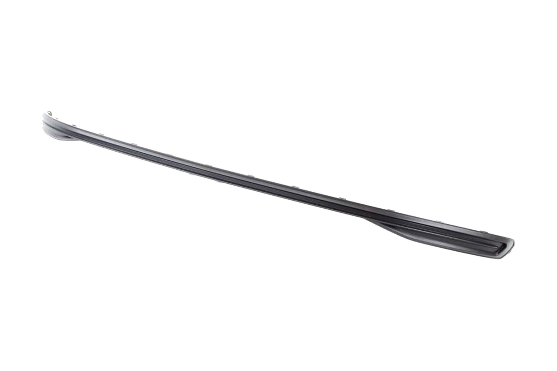 Spoiler Difusor de Para-choque Traseiro Central Preto Texturizado VW 6EC8075689B9 - Imagem 2
