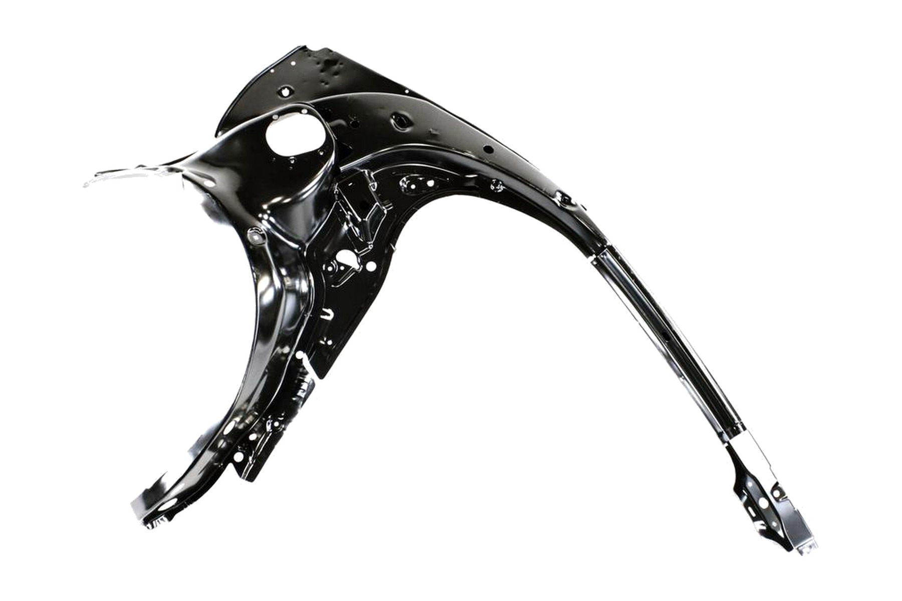 Chapa de Caixa de Roda Lateral Interno Traseiro VW 5U5809404CTR - Imagem 3