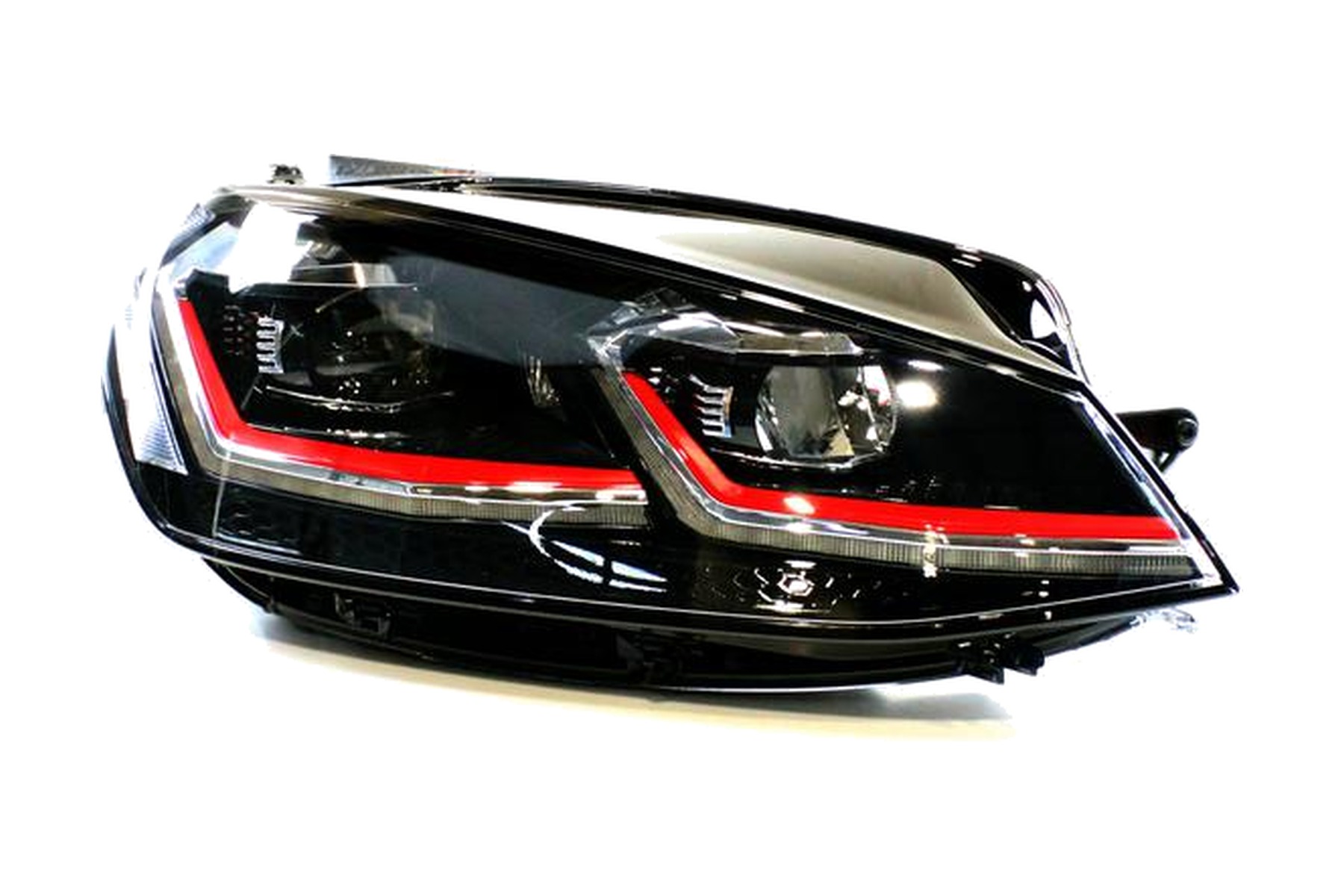 Farol Máscara Negra LED Direito (Passageiro) VW 5GM941078C - Imagem 3