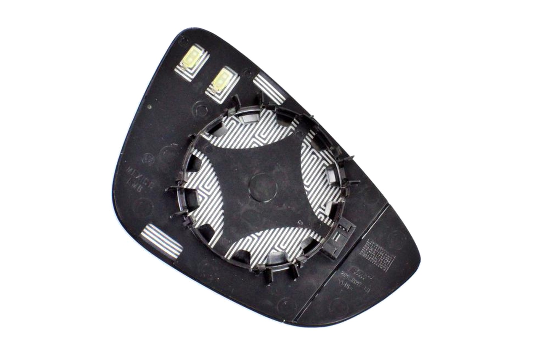 Vidro de Espelho Retrovisor Esquerdo (Motorista) VW 5C6857521B - Imagem 4