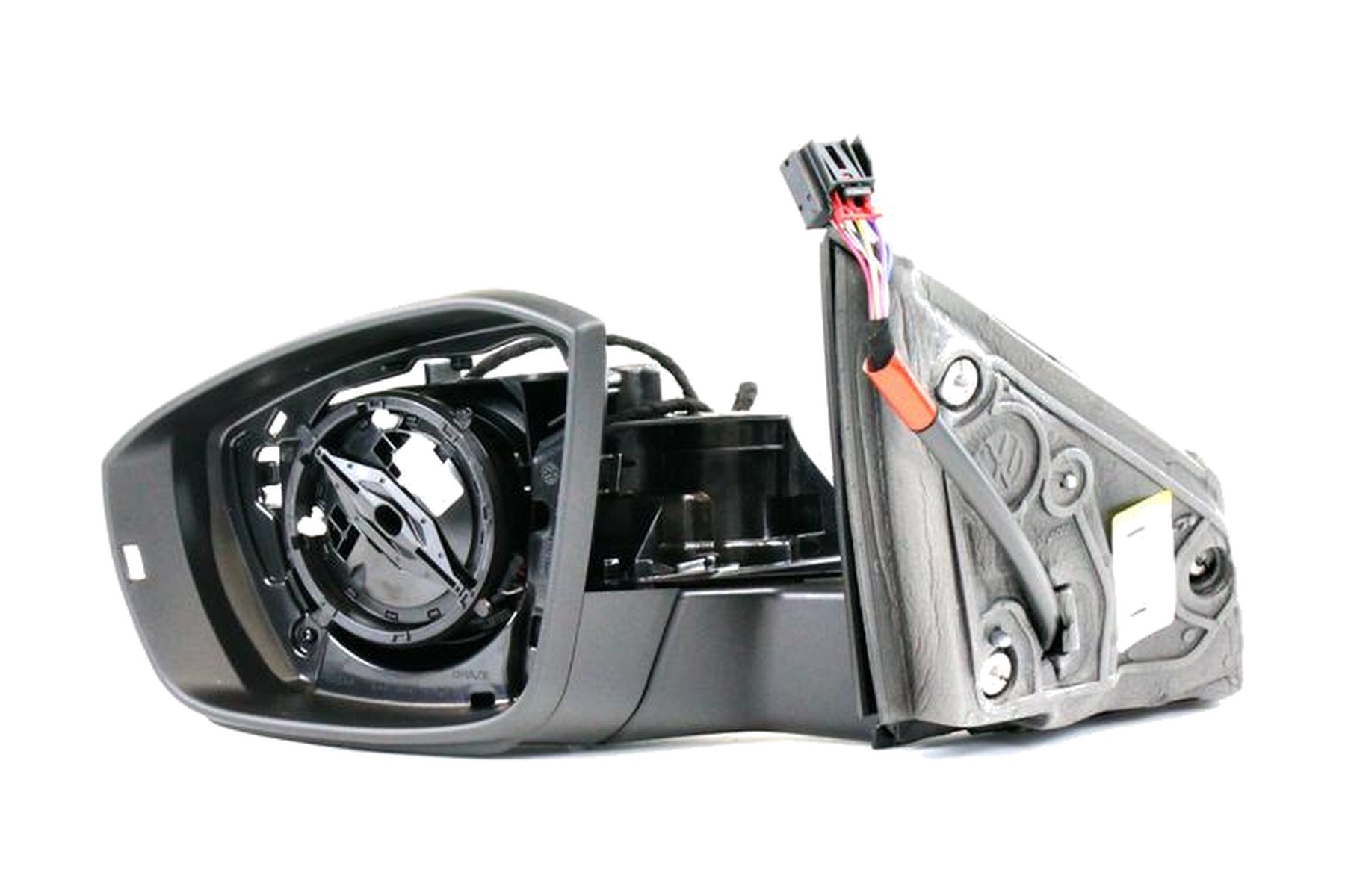 Espelho Retrovisor Preto Esquerdo (Motorista) Elétrico VW 2G5857507C9B9 - Imagem 2
