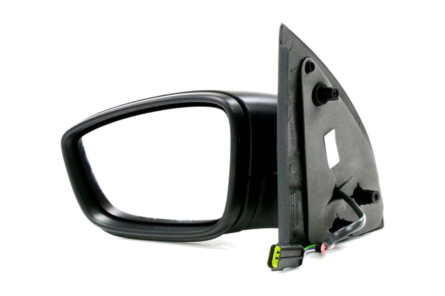 Espelho Retrovisor Preto Esquerdo (Motorista) Elétrico VW 5U7857507A1NN - Imagem 3