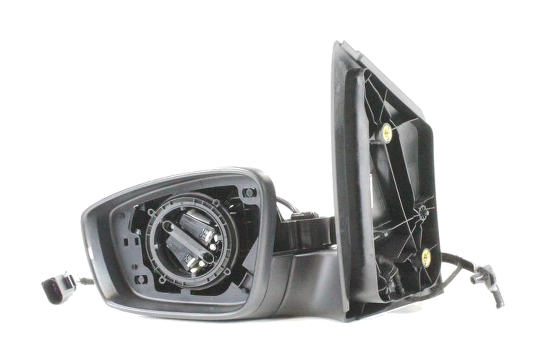 Espelho Retrovisor Preto Esquerdo (Motorista) Elétrico VW 1SB857507C9B9 - Imagem 2