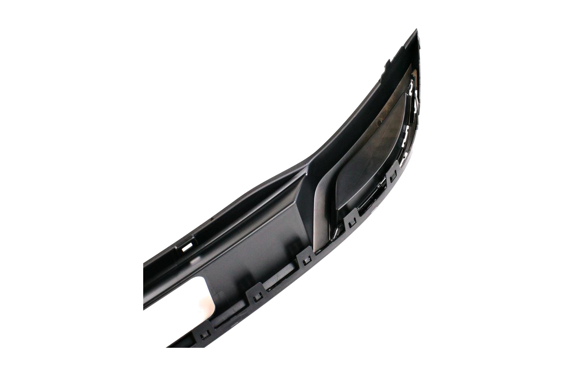 Spoiler Difusor de Para-choque Traseiro Central Preto Texturizado VW 5GB807568B9B9 - Imagem 4