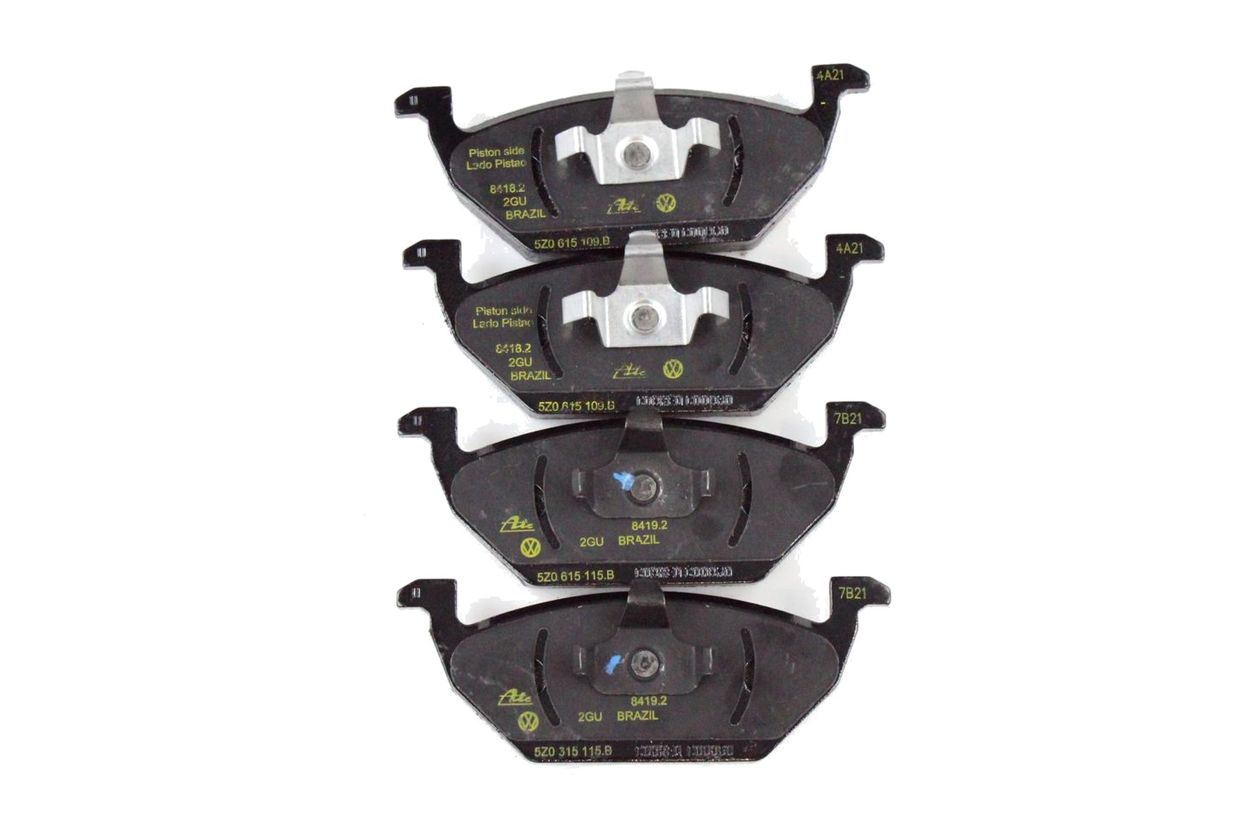 Pastilha de Freio Dianteiro VW 5Z0698151B - Imagem 2