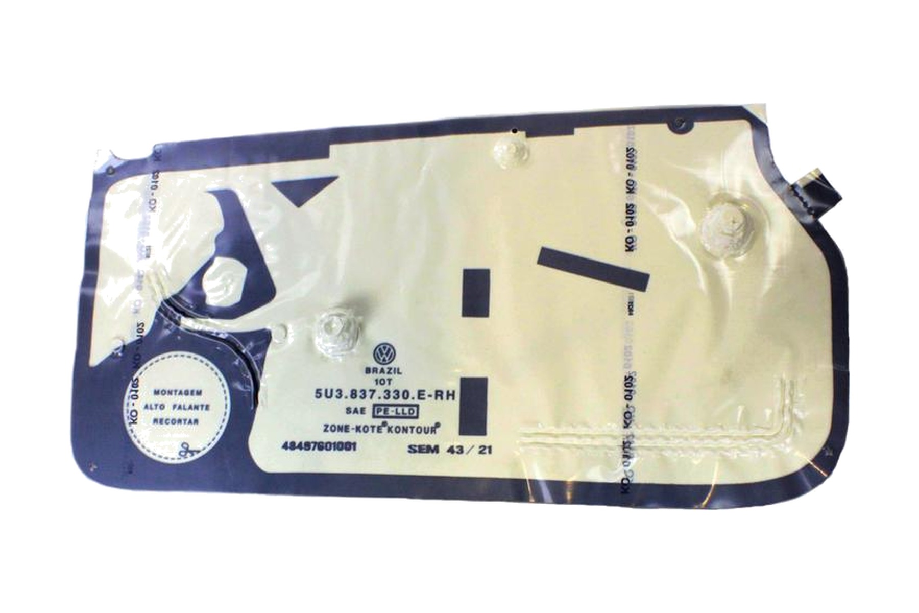 Capa de Proteção de Porta VW 5U3837330E