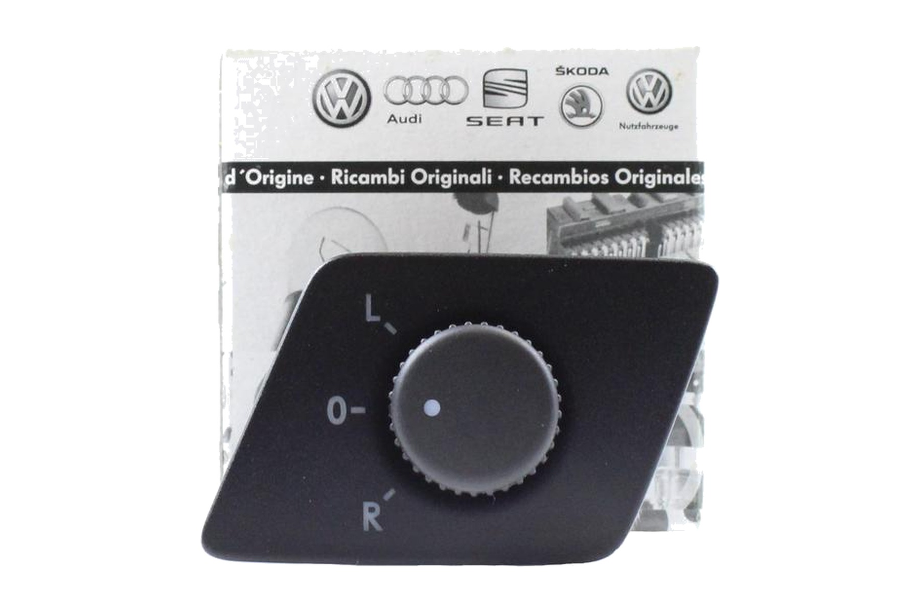 Botão de Regulagem de Espelho Retrovisor Elétrico VW 6Q195956520H