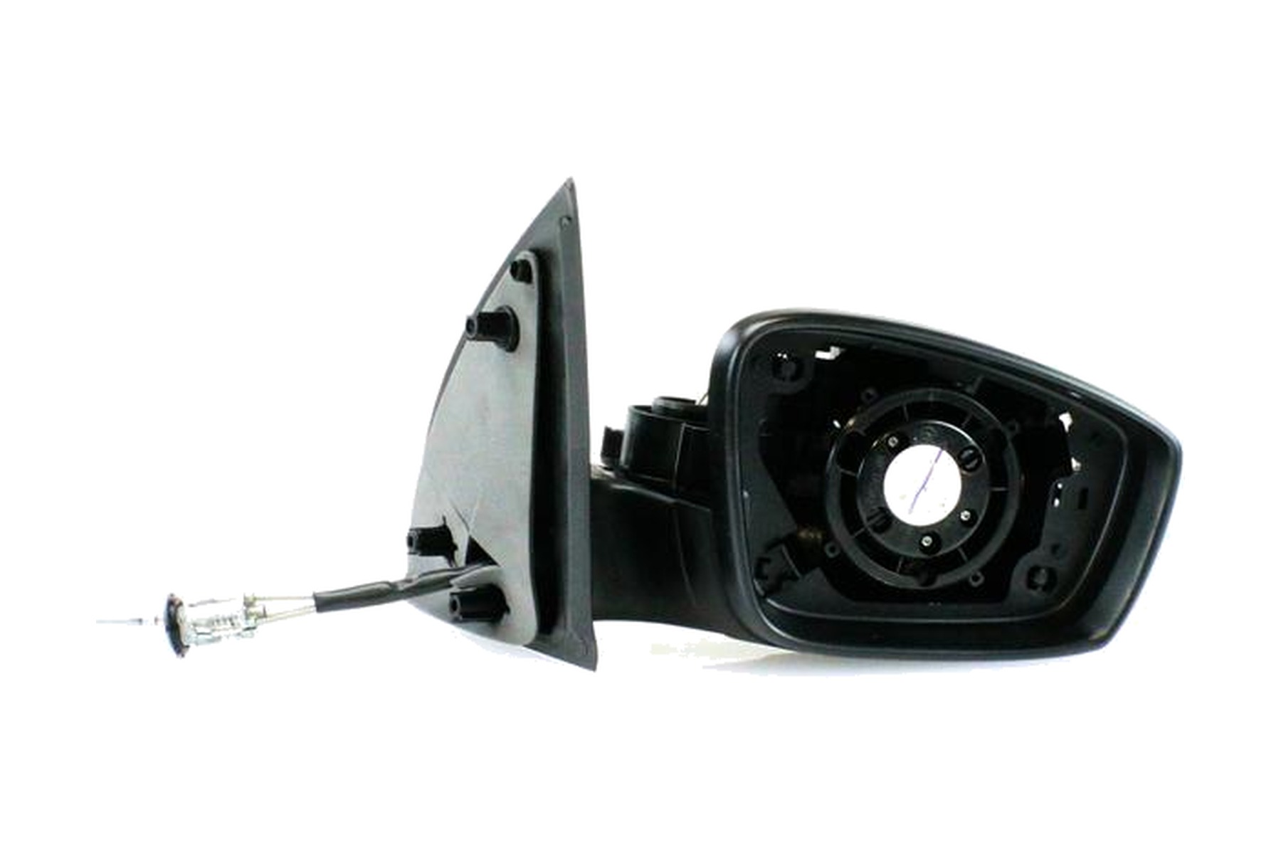 Espelho Retrovisor Preto Direito (Passageiro) Manual VW 5U7857508F9B9