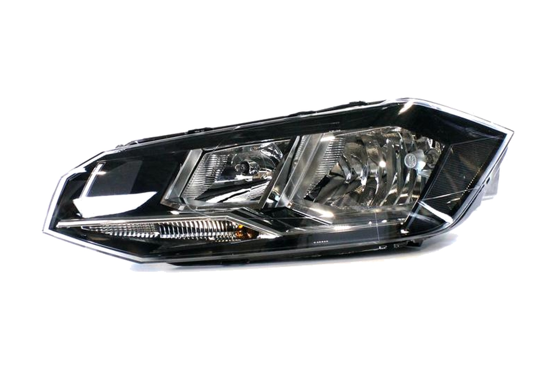 Farol Máscara Negra Esquerdo (Motorista) VW 6EA941005E