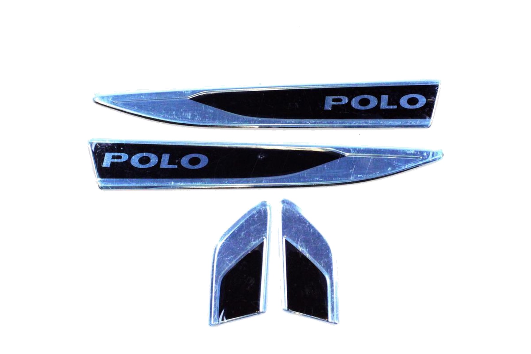 Emblema de Para-lama Direito (Passageiro) Esquerdo (Motorista) Dianteiro Polo VW 6EA064317H - Imagem 3