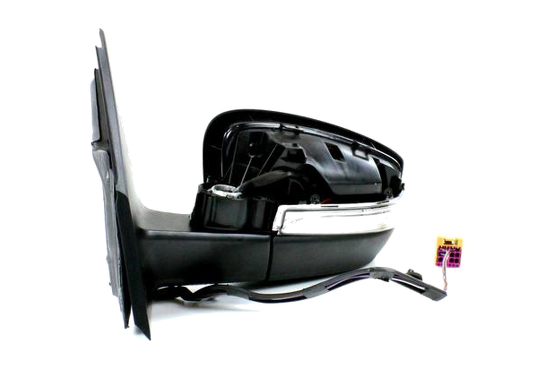 Espelho Retrovisor Preto Esquerdo (Motorista) Elétrico VW 6QE857507C9B9 - Imagem 12