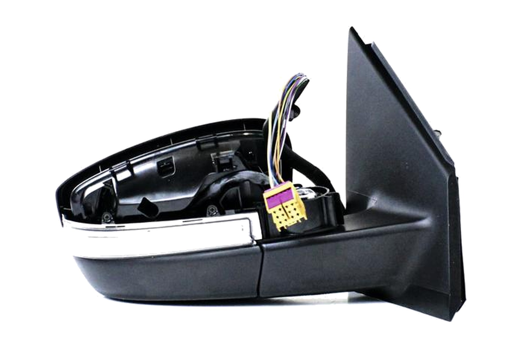 Espelho Retrovisor Preto Direito (Passageiro) Elétrico VW 6QE857508E9B9 - Imagem 13