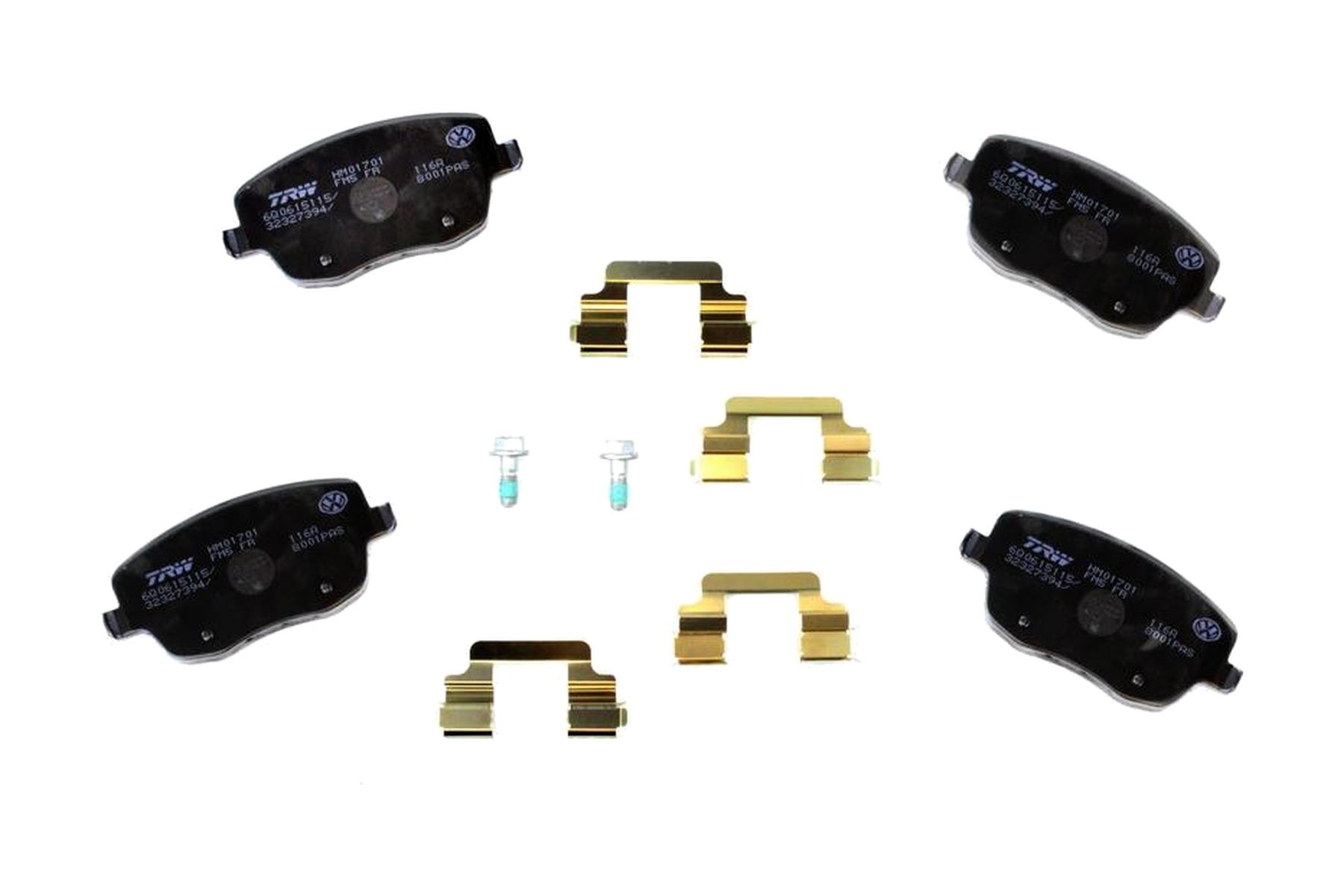 Pastilha de Freio Dianteiro VW 6Q0698151A - Imagem 4