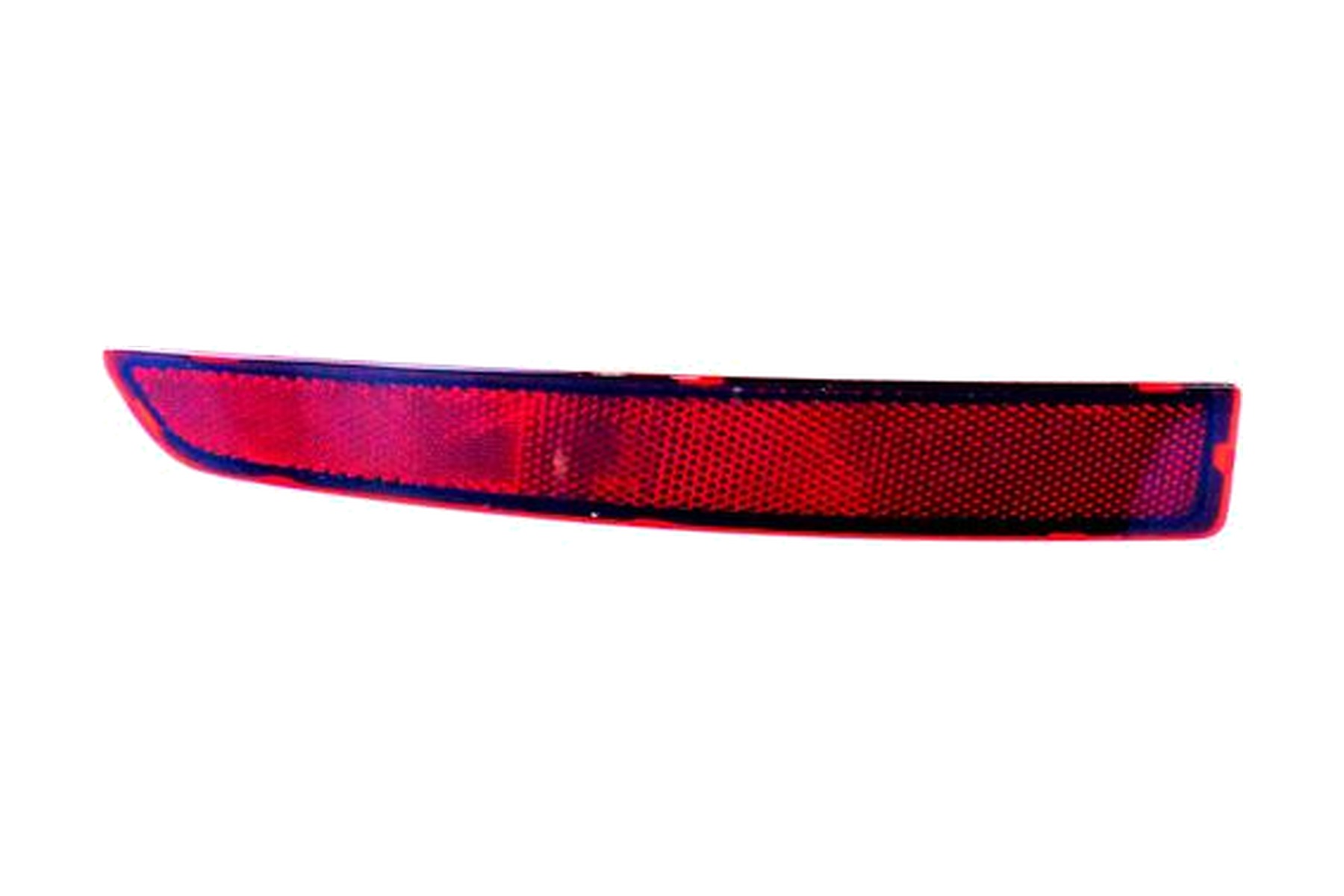 Refletor de Para-choque Vermelho Traseiro Esquerdo (Motorista) VW 5C6945105B - Imagem 2