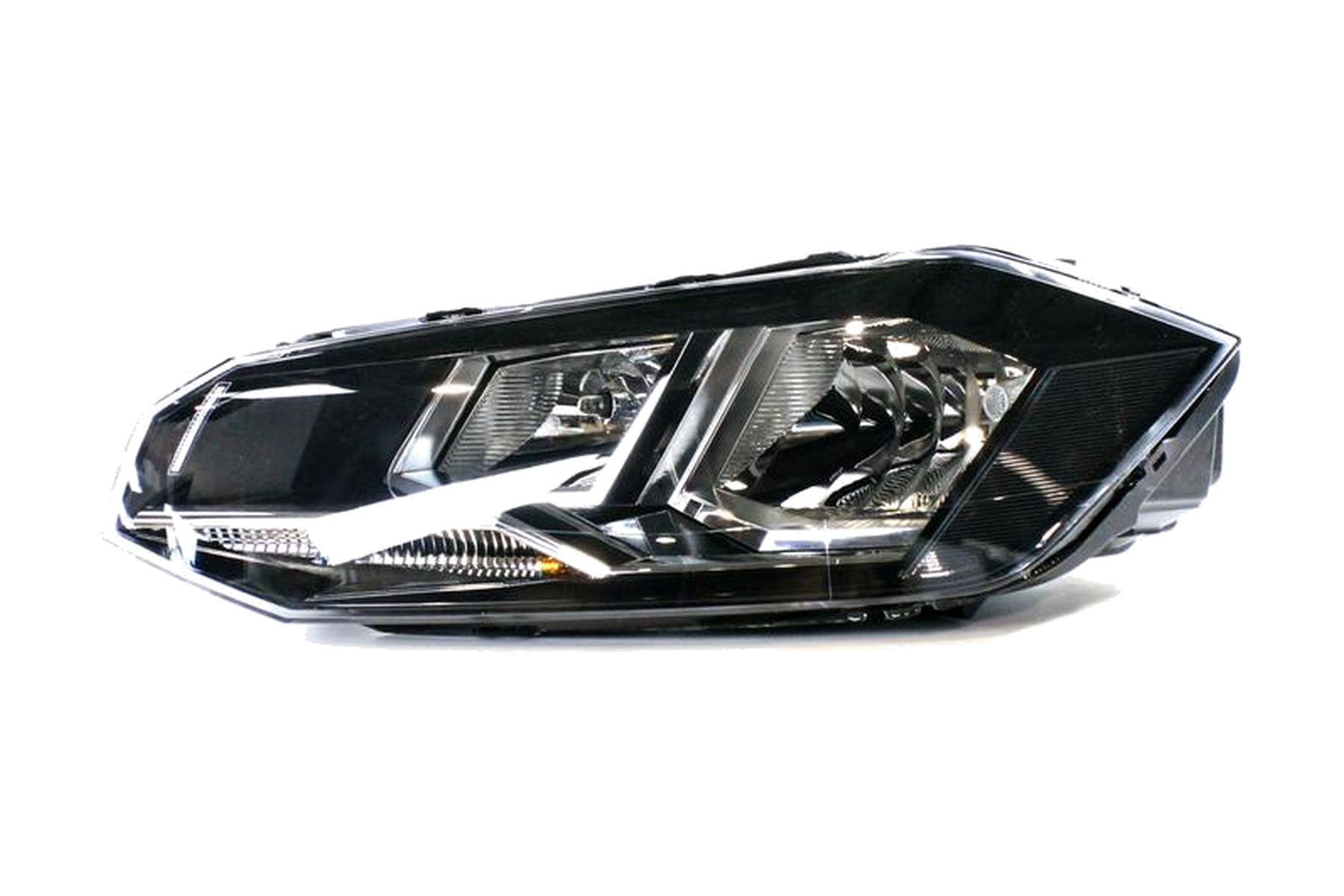 Farol Máscara Negra Esquerdo (Motorista) VW 6EA941005E - Imagem 2