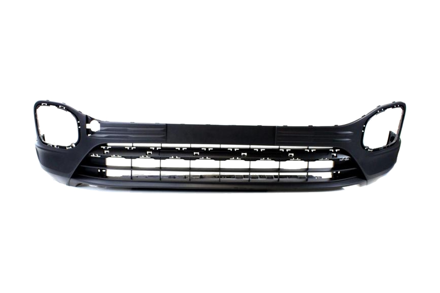 Spoiler Difusor de Para-choque Dianteiro Central Preto Texturizado VW 2GP805903D9B9