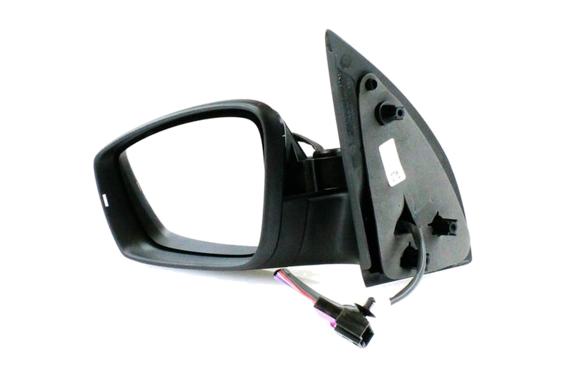 Espelho Retrovisor Preto Esquerdo (Motorista) Elétrico VW 5U1857507N9B9 - Imagem 3