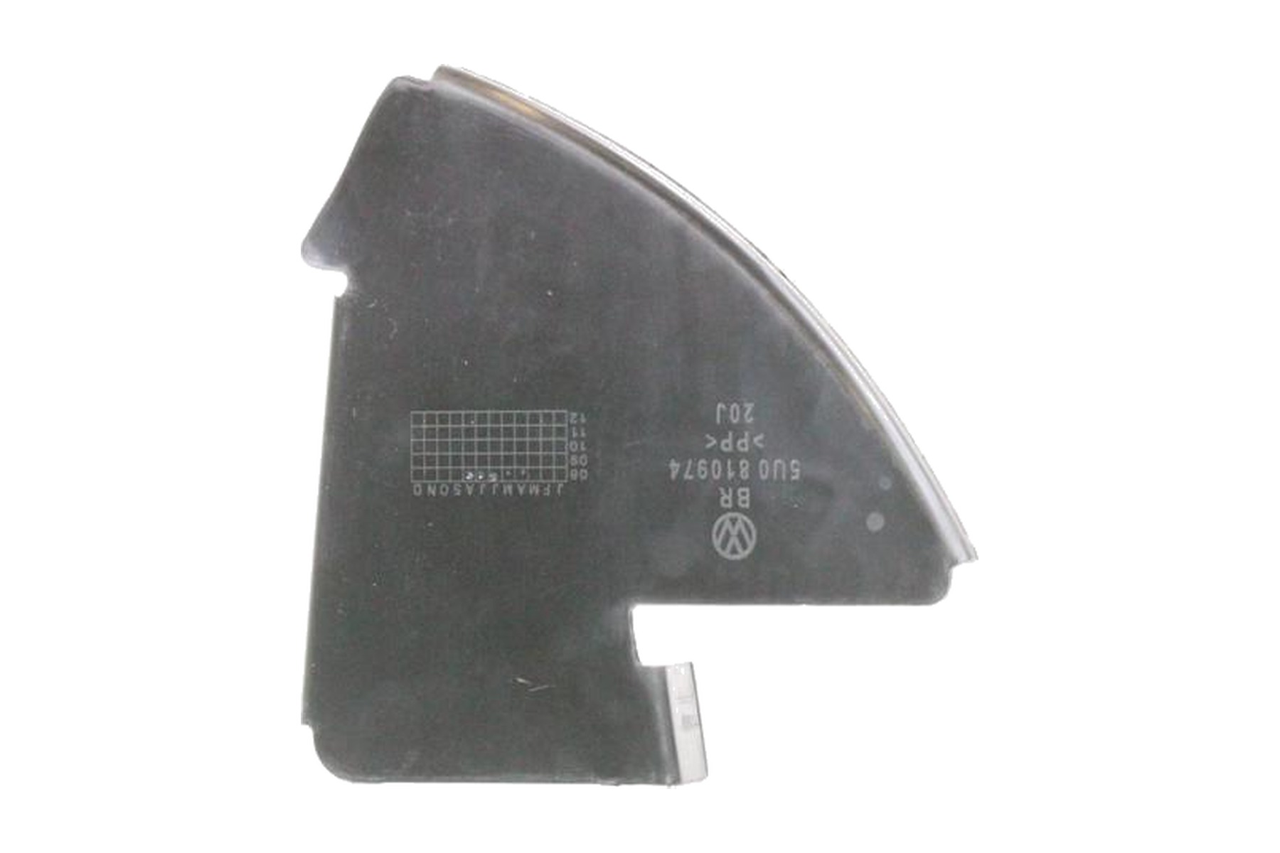 Para-barro de Caixa de Roda VW 5U0810974 - Imagem 2