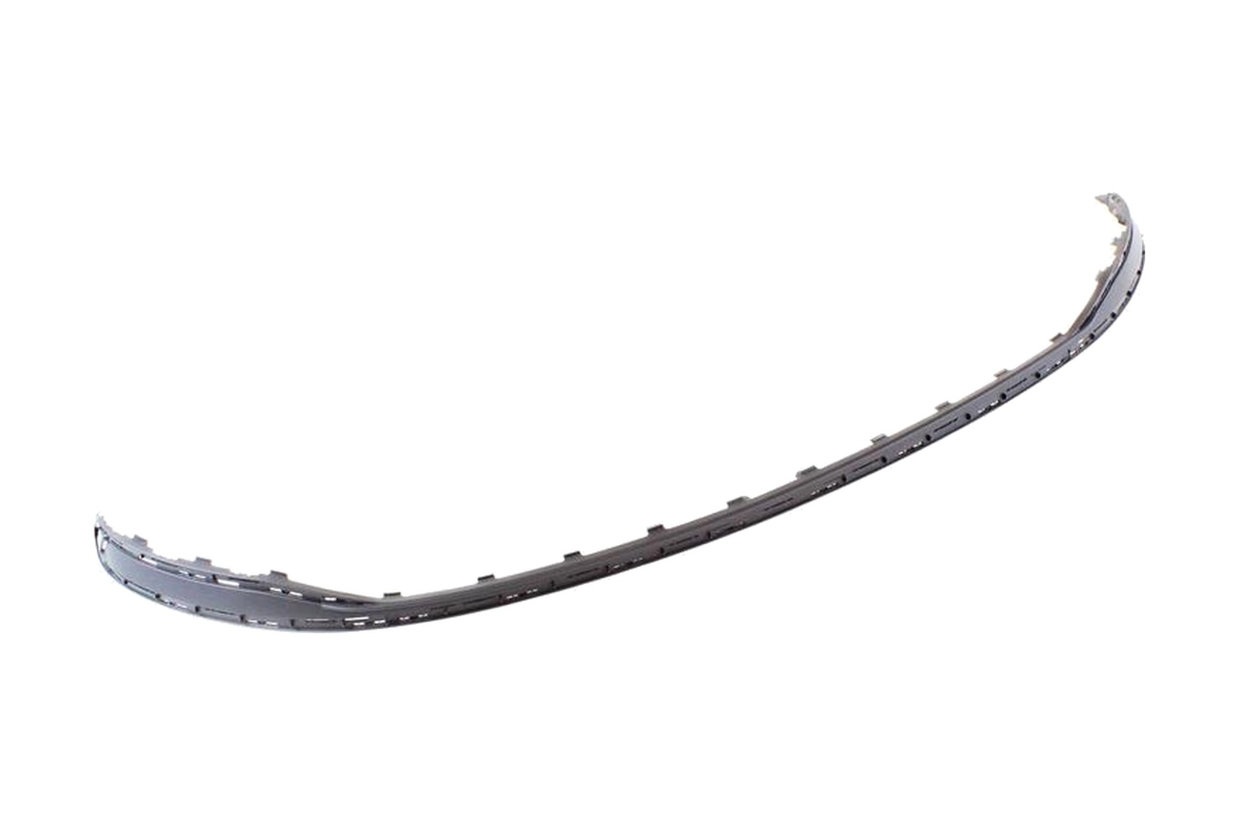 Spoiler Difusor de Para-choque Traseiro Central Preto Texturizado VW 6EC807568A9B9 - Imagem 2