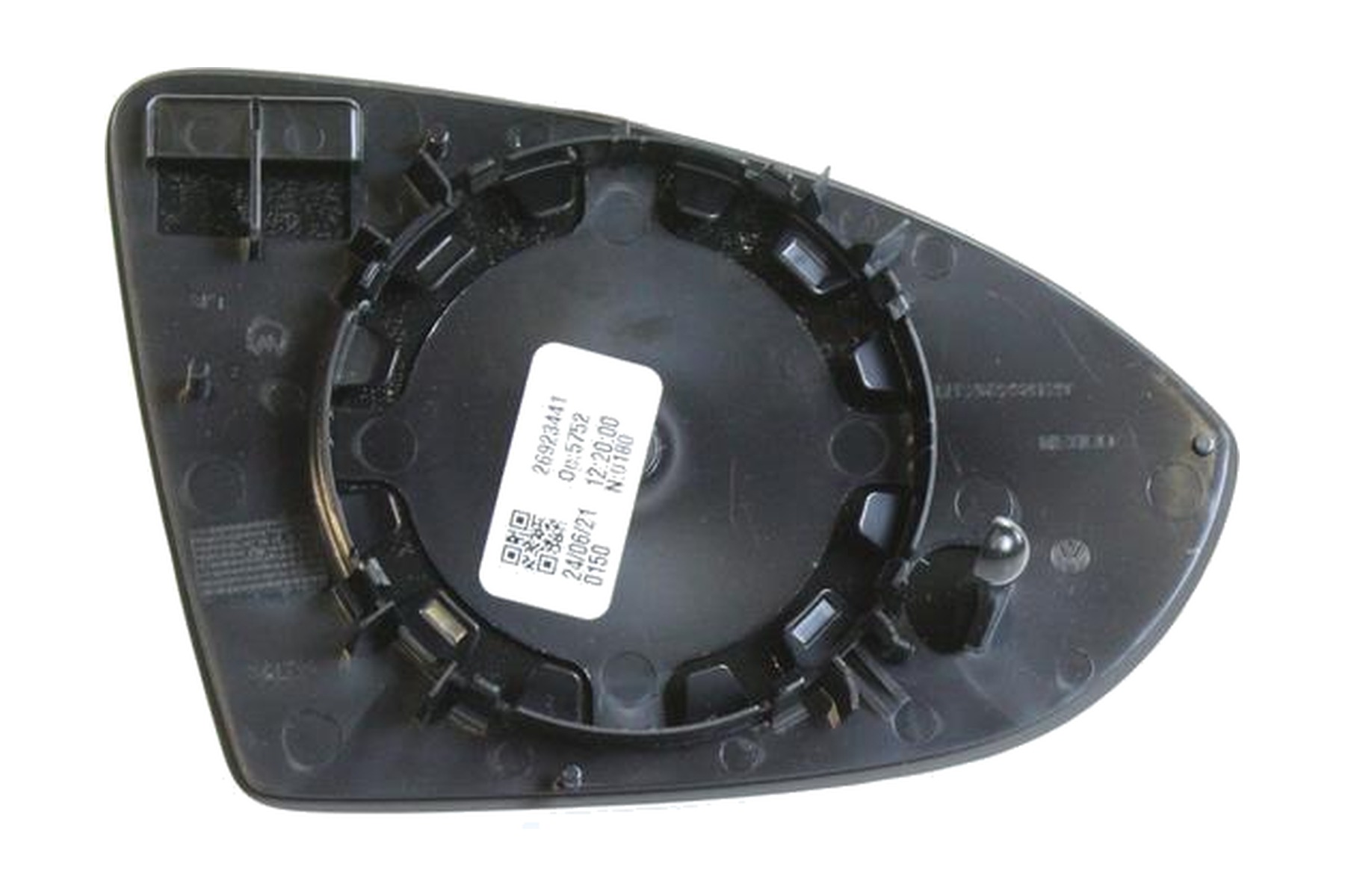 Vidro de Espelho Retrovisor Esquerdo (Motorista) VW 17A857521H - Imagem 2