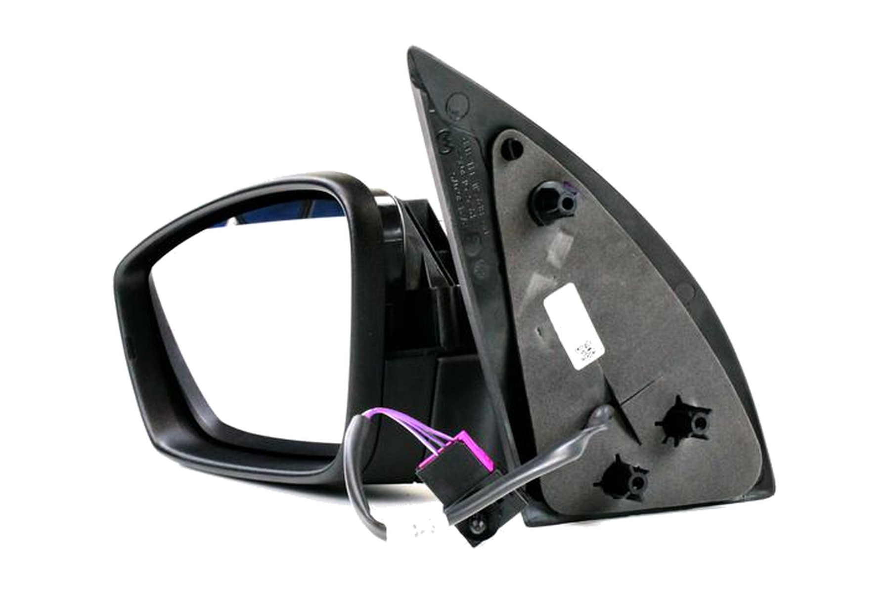Espelho Retrovisor Preto Esquerdo (Motorista) Elétrico VW 5U1857507P9B9 - Imagem 4
