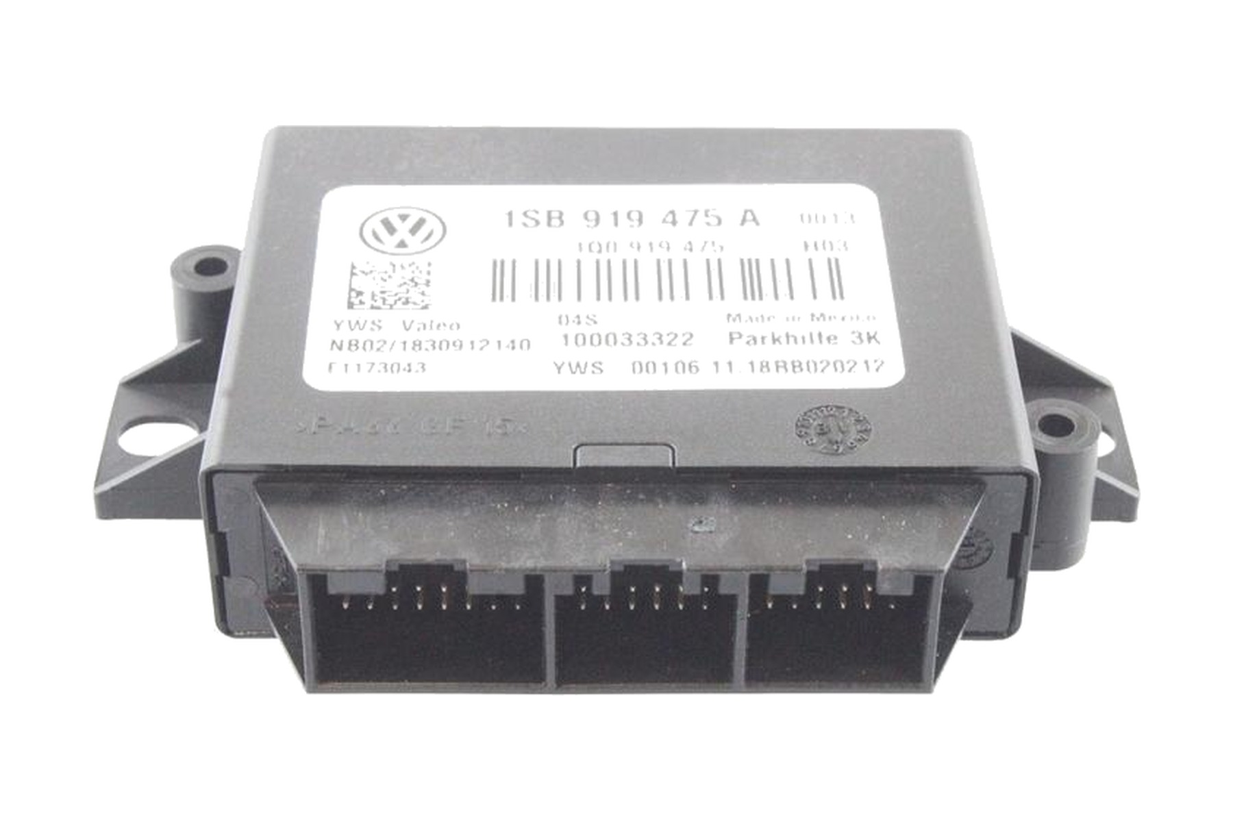 Módulo de Sensor de Estacionamento VW 1SB919475A