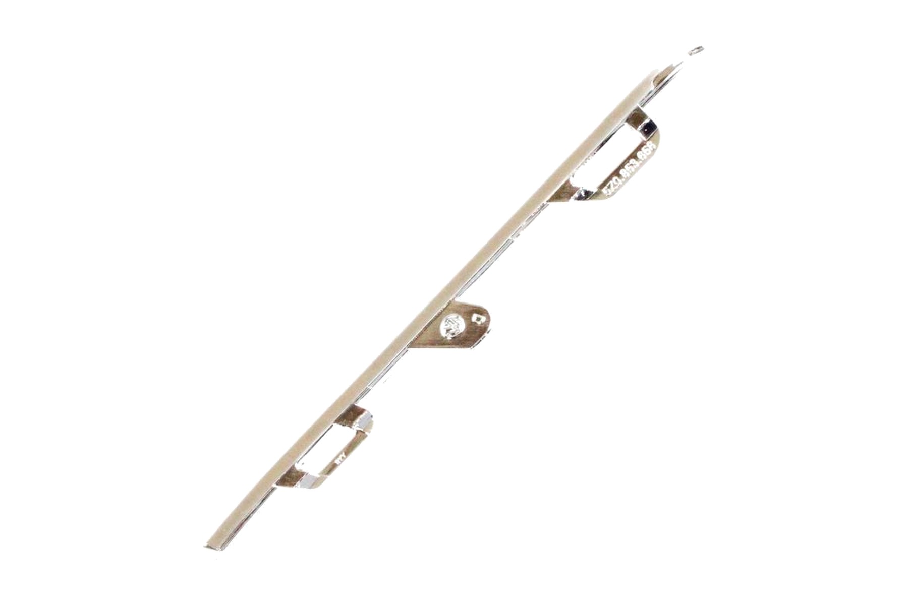Friso de Moldura de Farol de Milha Cromado Brilhante Direito (Passageiro) Dianteiro VW 5Z0853658739 - Imagem 2