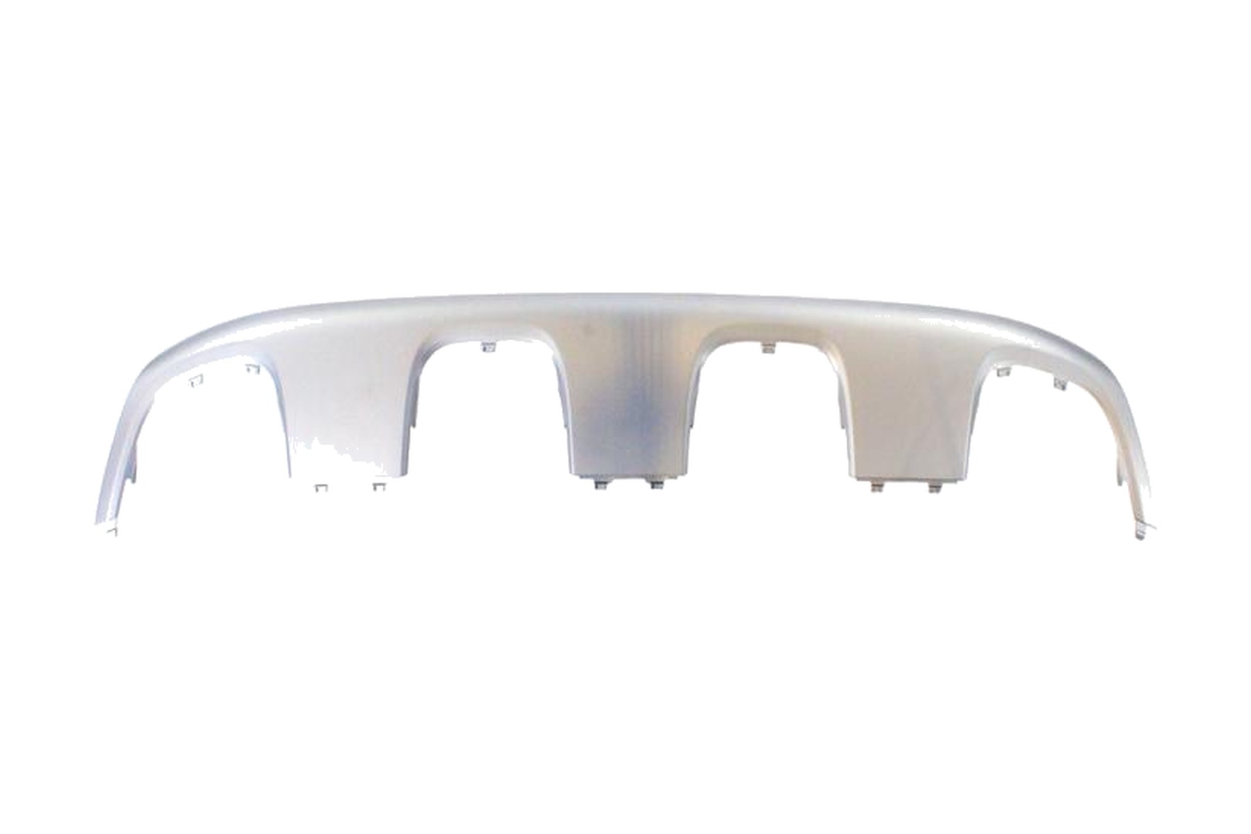 Spoiler Difusor de Para-choque Dianteiro Central Prata Fosco VW 2GK8075322UC