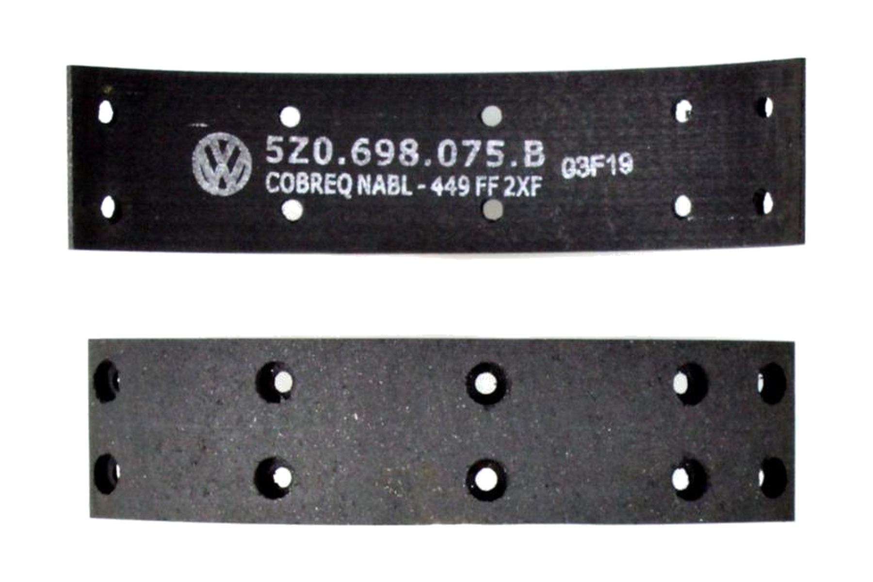 Sapata de Freio VW 5Z0698075B - Imagem 3