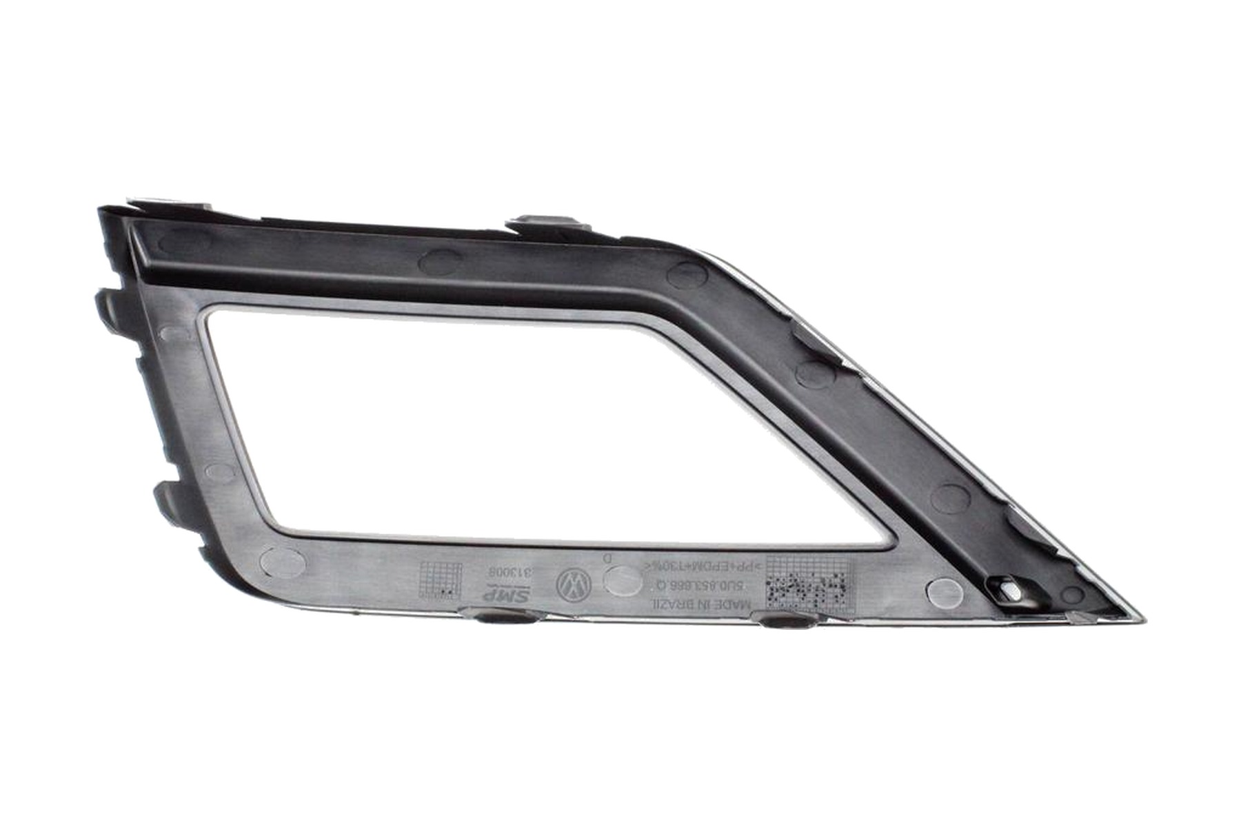 Moldura de Farol de Milha Dianteiro Direito (Passageiro) VW 5U0853666Q9B9 - Imagem 4