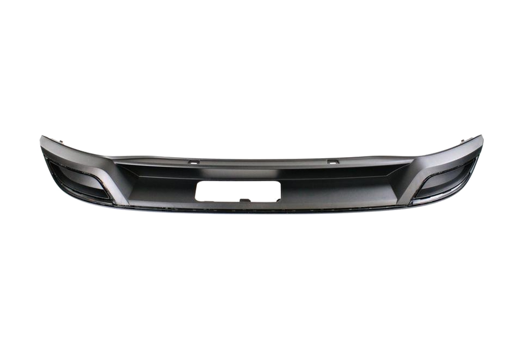 Spoiler Difusor de Para-choque Traseiro Central Preto Texturizado VW 5GB807568C9B9