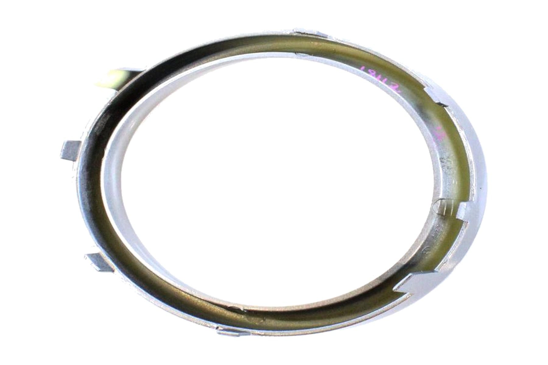 Friso de Moldura de Farol de Milha Prata Fosco Esquerdo (Motorista) Dianteiro VW 5U0853657APF9 - Imagem 4