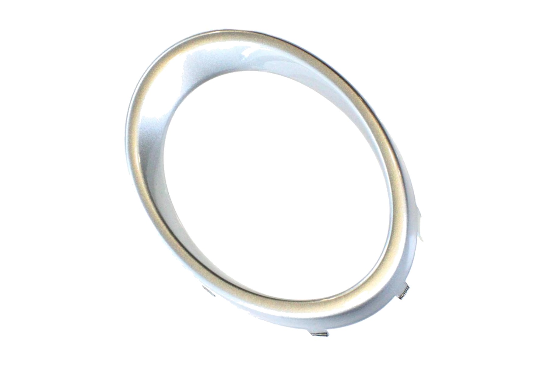 Friso de Moldura de Farol de Milha Prata Fosco Esquerdo (Motorista) Dianteiro VW 5U0853657APF9 - Imagem 3